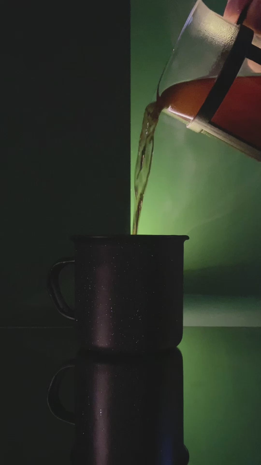 Taza de peltre Perrito