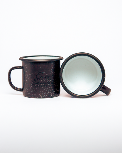 Taza peltre Oso