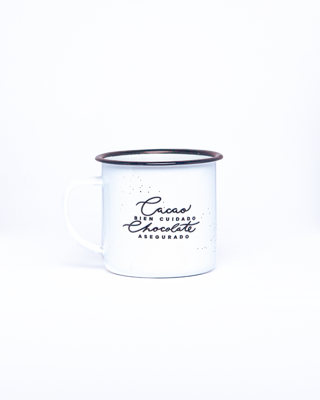 Taza de peltre Perrito
