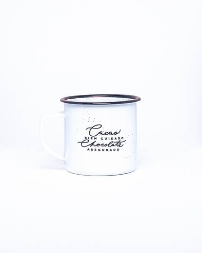 Taza de peltre Perrito