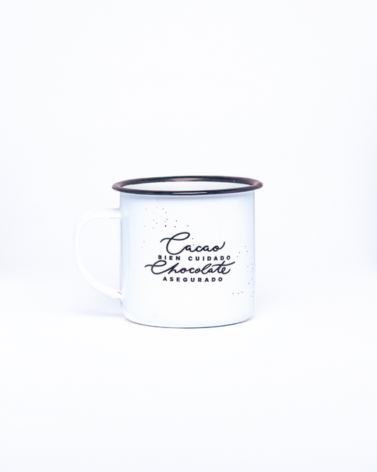 Taza de peltre Perrito