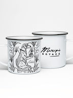 Taza de peltre Perrito